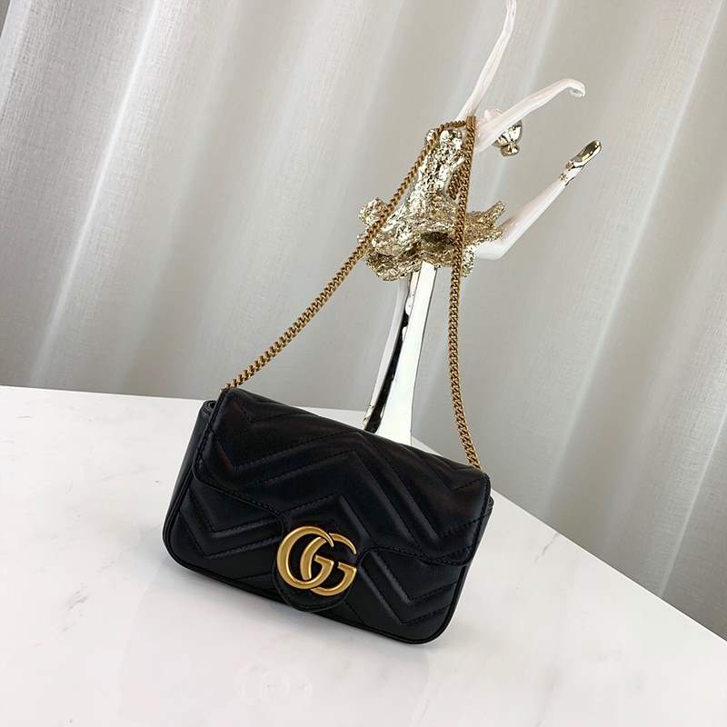 구찌 마몬트 마틀라세 미니 숄더백 476433