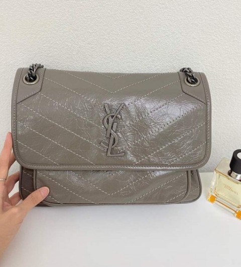 생로랑 니키백 미듐 28cm