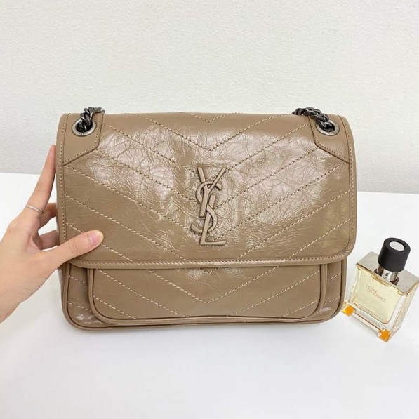 생로랑 니키백 미듐 28cm