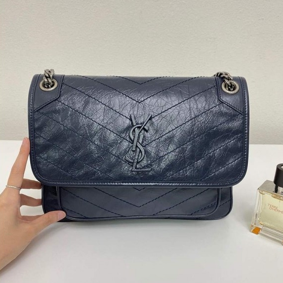 생로랑 니키백 미듐 28cm