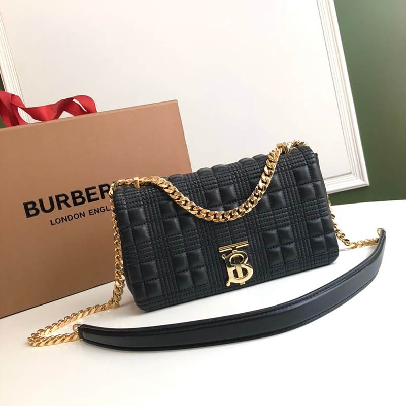 버버리 퀼팅 램스킨 롤라백 17cm, 23cm, 28cm