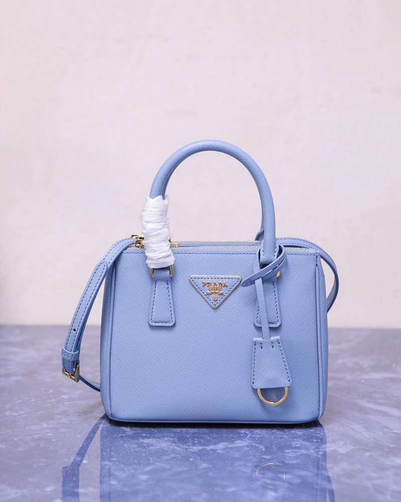 프라다 갤러리아 사피아노 레더 마이크로 숄더백 1BA906