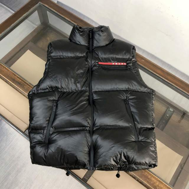 프라다 패딩 조끼