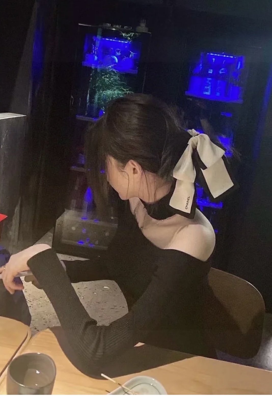 샤넬 머리띠
