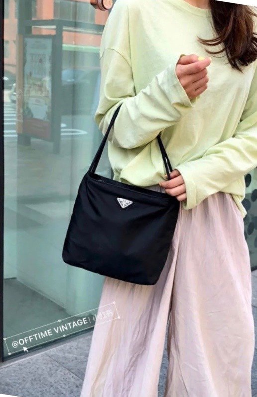 프라다 나일론 토트백