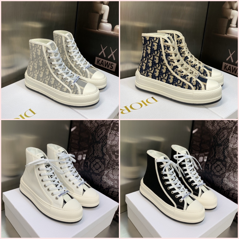 디올 하이탑 스니커즈